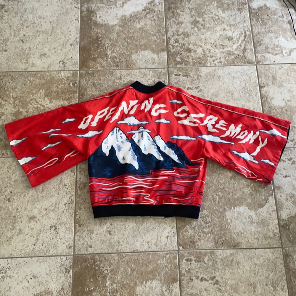 Opening ceremony kimono bomber size small